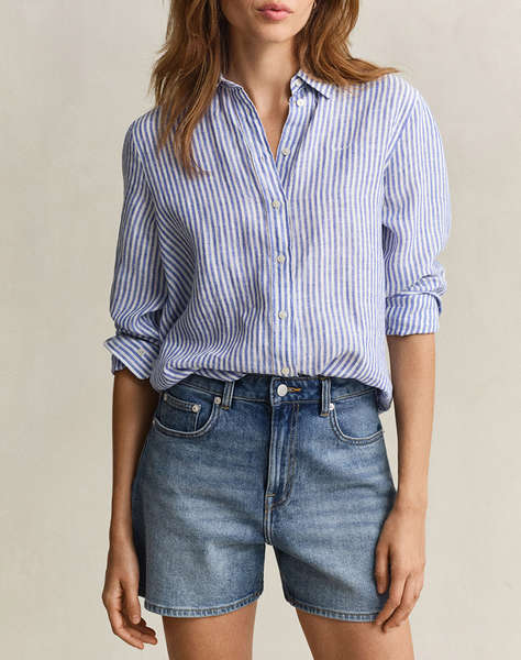 GANT РИЗА ΜΜ REG STRIPED LINEN LS SHIRT