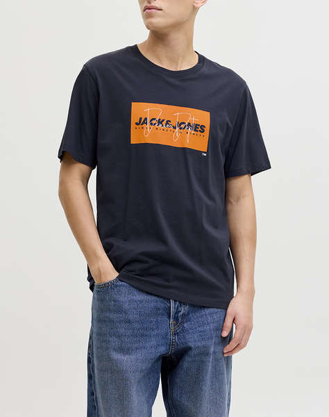 JACK&JONES JJCOLE PRINT TEE SS CREW NECK LN