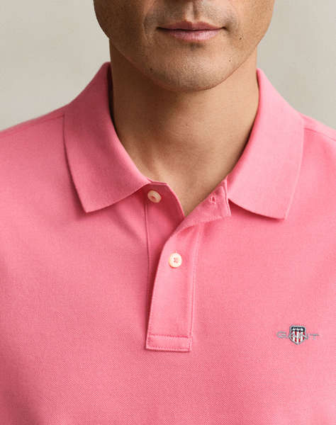 GANT БЛУЗА KMREG SHIELD SS PIQUE POLO