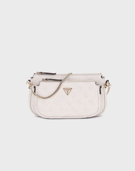 GUESS NOELLE II DBL POUCH CROSSBODY ДАМСКА ЧАНТА