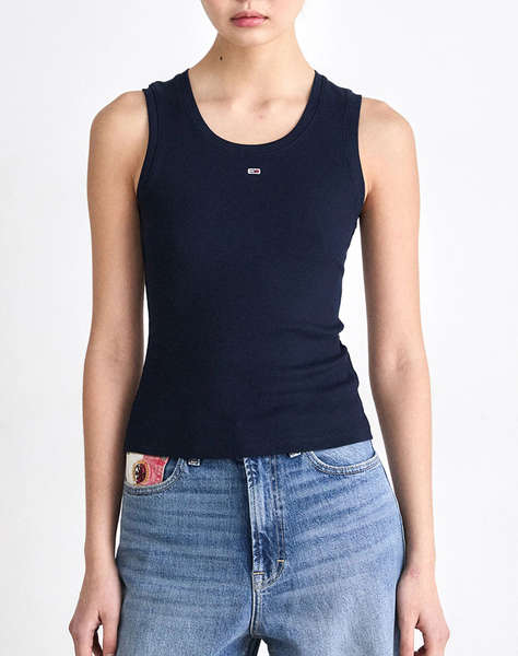 TOMMY JEANS TJW ESSENTIAL RIB TANK EXT