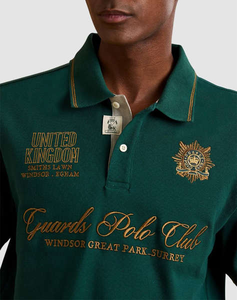 LA MARTINA BLOUSE POLO ΚΜ MAN S/S POLO PIQUET VISIBLE ST