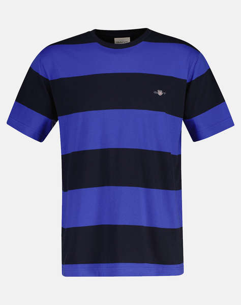 GANT БЛУЗА KMBAR STRIPE SS T-SHIRT