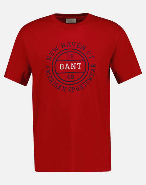 GANT БЛУЗА KMGRAPHIC SS TSHIRT