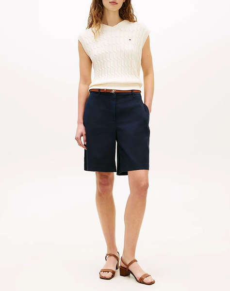 TOMMY HILFIGER CO GMD BLEND CHINO SHORT