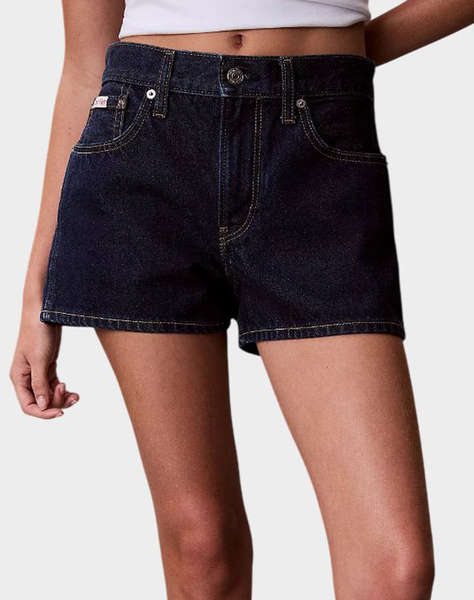 CALVIN KLEIN JEANS ARCHIVE MINI SHORT TRUE INDIGO