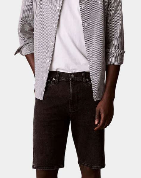 CALVIN KLEIN JEANS SLIM CK ESSENTIAL BLACK SHORT