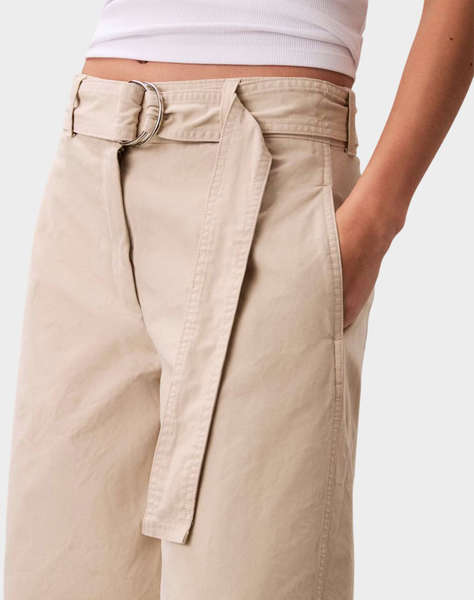 CALVIN KLEIN JEANS COTTON SEAMED PANT