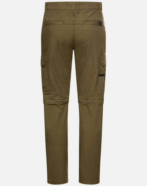 CAMEL TROUSERS CARGO Relaxed Zipp-Off
