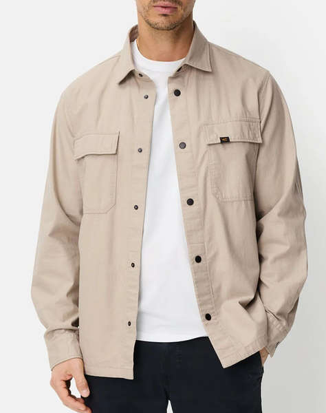 CAMEL РИЗА Overshirt SOLID