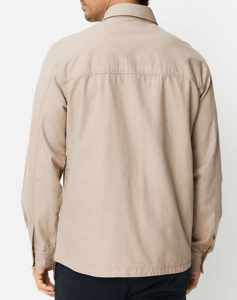 CAMEL РИЗА Overshirt SOLID
