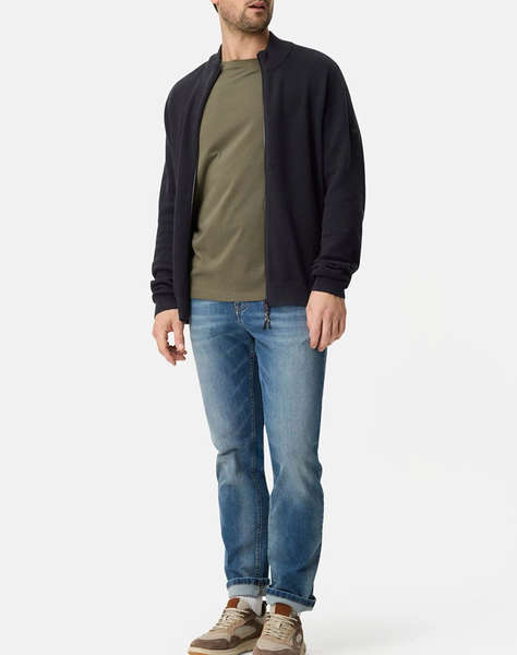 CAMEL ЖИЛЕТКА full zip stand up collar