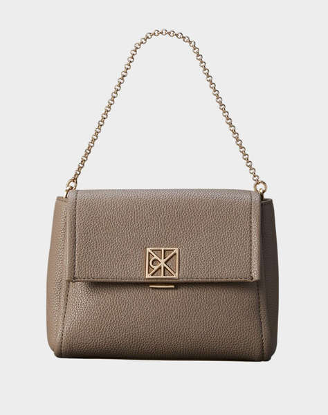 CALVIN KLEIN JEANS EMBLEM HW PEBBLE CROSSBODY 20