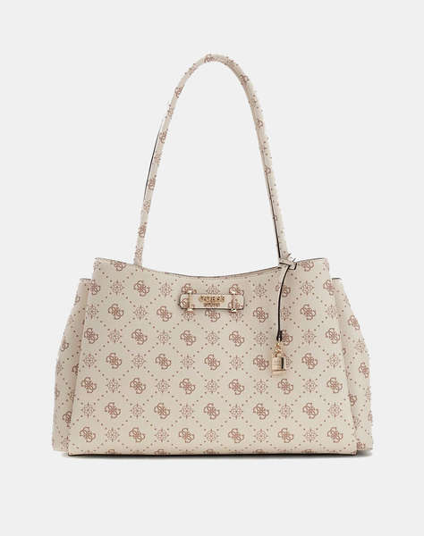 GUESS CARRIE LOGO GRLFRND CARRYALL ДАМСКА ЧАНТА