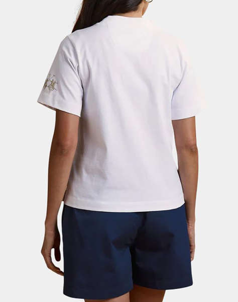 LA MARTINA БЛУЗА T-SHIRT KMWOMAN T-SHIRT S/s CREWNECK LGT