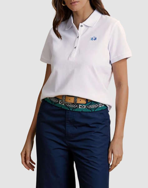 LA MARTINA БЛУЗА POLO KMWOMAN POLO S/S 30/1 COTTON PIQ