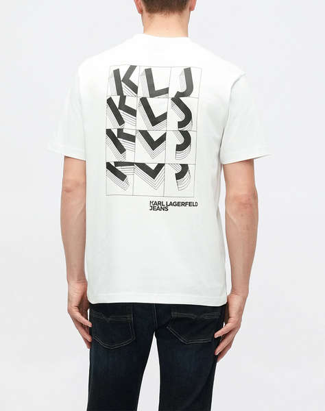 KARL LAGERFELD JEANS KLJ REG SS LETTERS TEE