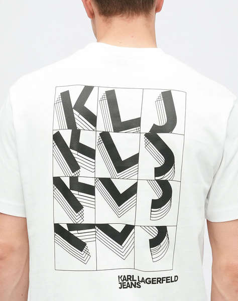 KARL LAGERFELD JEANS KLJ REG SS LETTERS TEE