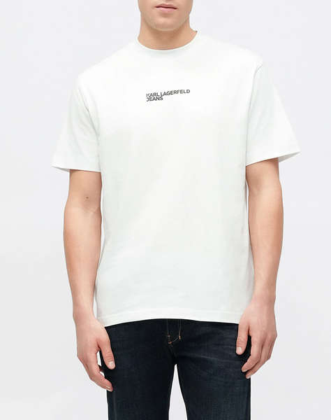 KARL LAGERFELD JEANS KLJ REG SS LETTERS TEE