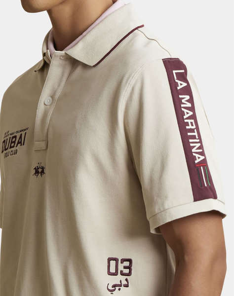 LA MARTINA БЛУЗА POLO KMMAN S/S POLO COTTON PIQUET