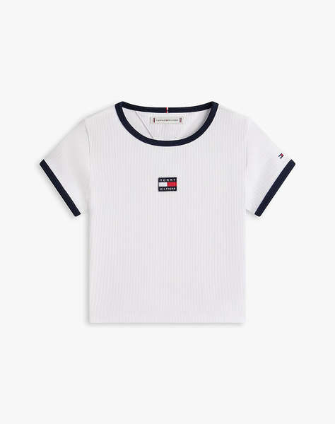TOMMY HILFIGER HERITAGE FLAG TOP SS