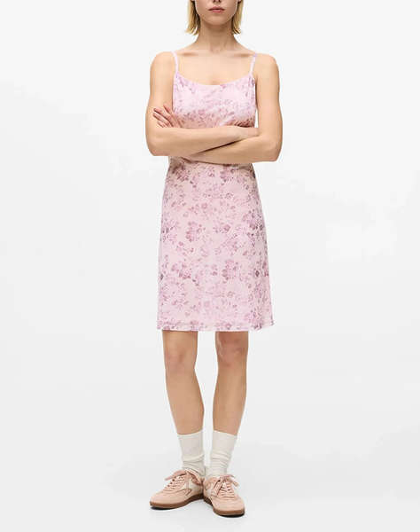 KARL LAGERFELD JEANS KLJ MESH AOP SLIP DRESS