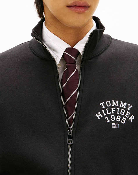 TOMMY HILFIGER HILFIGER ARCH STAND COLLAR ZIP