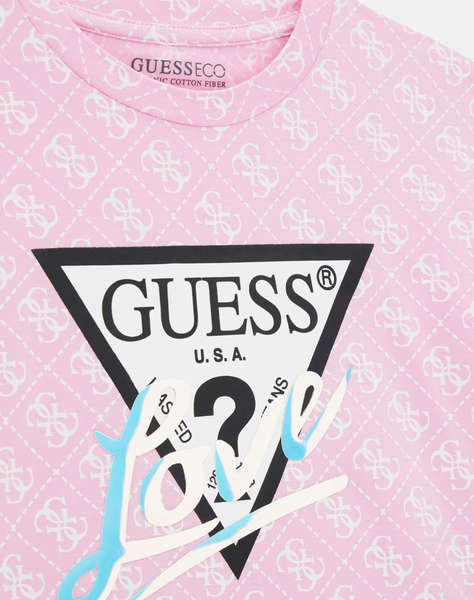 GUESS MIDI SS T-SHIRT ДЕТСКА БЛУЗА GIRL