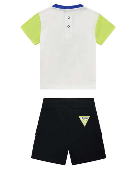 GUESS SET SS T-SHIRT+ACTIVE SHORTS SET ДЕТСКИ BOY