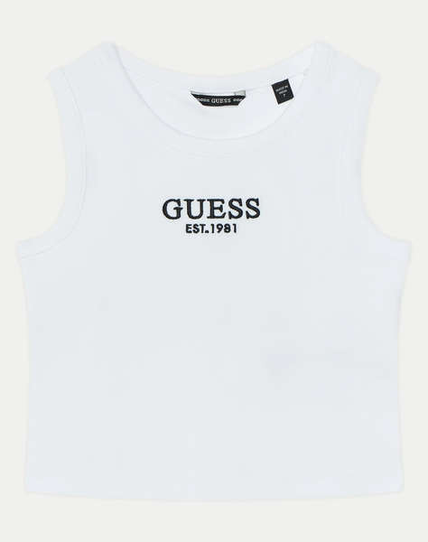 GUESS RIB MIDI SL T-SHIRT ДЕТСКА БЛУЗА GIRL