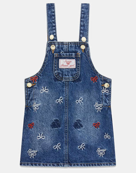 GUESS ROMPER RIGID DENIM W/EMBRO РОКЛЯ ДЕТСКИ GIRL