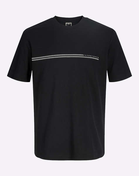 JACK&JONES JCOFUSION CHEST BRAND TEE SS CREW NOOS