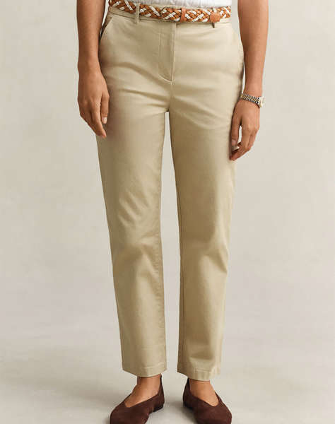 GANT TROUSERS SLIM CHINOS