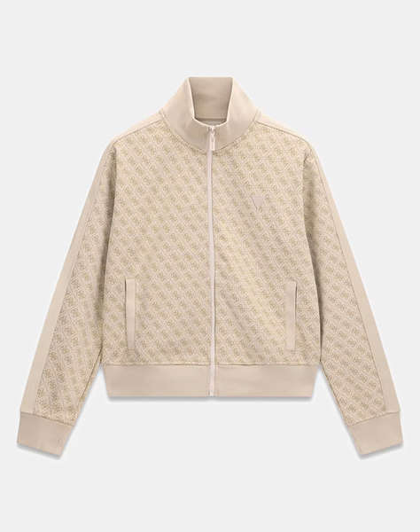 GUESS MAYA 4G FULLZIP SWEATSHIRT ДАМСКА ЖИЛЕТКА