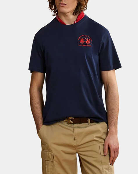 LA MARTINA БЛУЗА T-SHIRT KMMAN S/S TSHIRT JERSEY