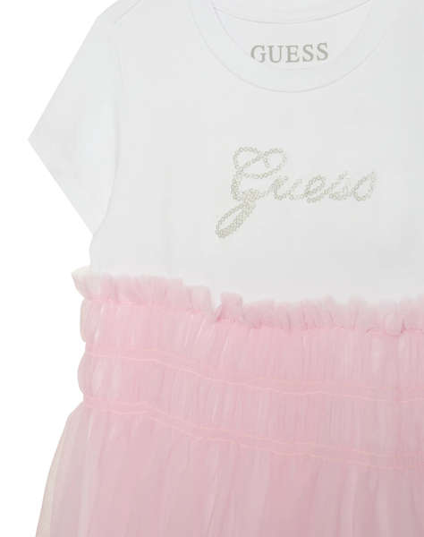GUESS MIXED FABRIC SS DRESS РОКЛЯ ДЕТСКИ GIRL