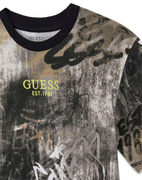 GUESS OVERSIZE SS T-SHIRT ДЕТСКА БЛУЗА BOY