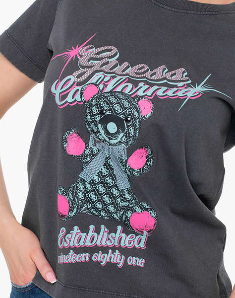 GUESS SS CN GUESS BEAR TEE ДАМСКА БЛУЗА