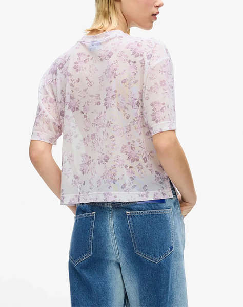 KARL LAGERFELD JEANS KLJ MESH AOP TEE