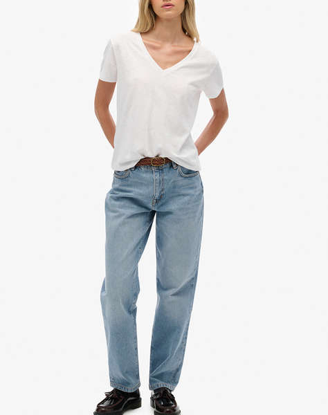 SUPERDRY D1 STUDIOS SLUB EMB VEE TEE ДАМСКА БЛУЗА