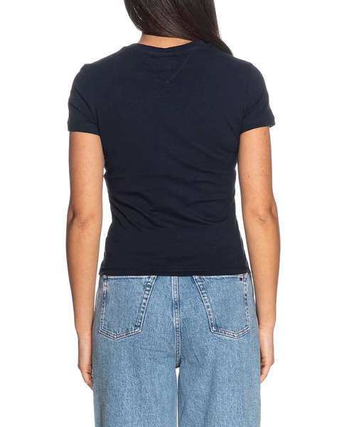 TOMMY JEANS TJW SLIM MULTI LINEAR SS TEE