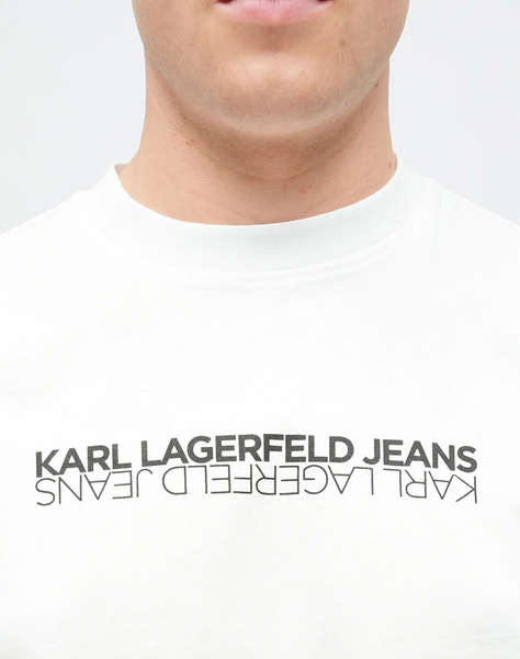 KARL LAGERFELD JEANS KLJ SLIM SS REFLECTION TEE