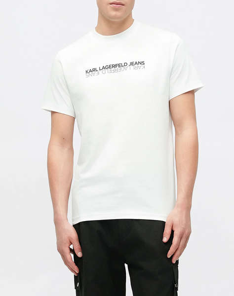 KARL LAGERFELD JEANS KLJ SLIM SS REFLECTION TEE