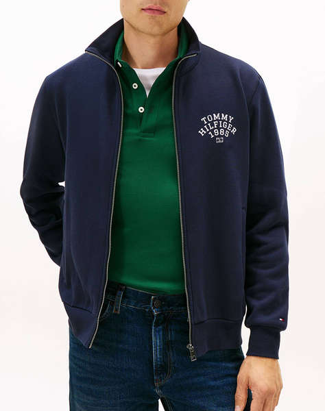 TOMMY HILFIGER HILFIGER ARCH STAND COLLAR ZIP