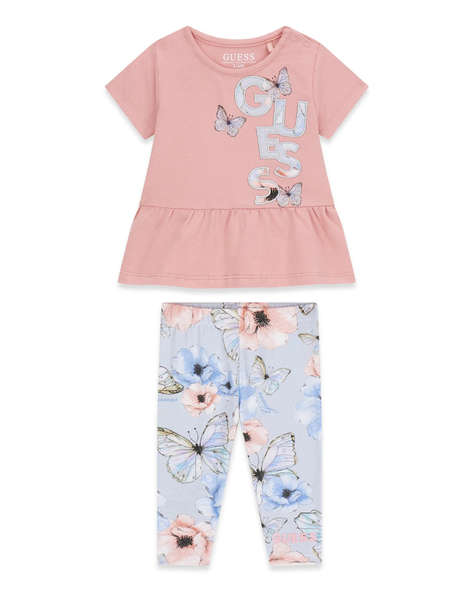 GUESS SET SS T-SHIRT+LEGGINGS SET ДЕТСКИ GIRL