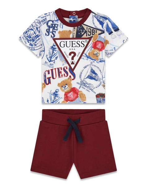 GUESS SET SS T-SHIRT+ACTIVE SHORTS SET ДЕТСКИ BOY