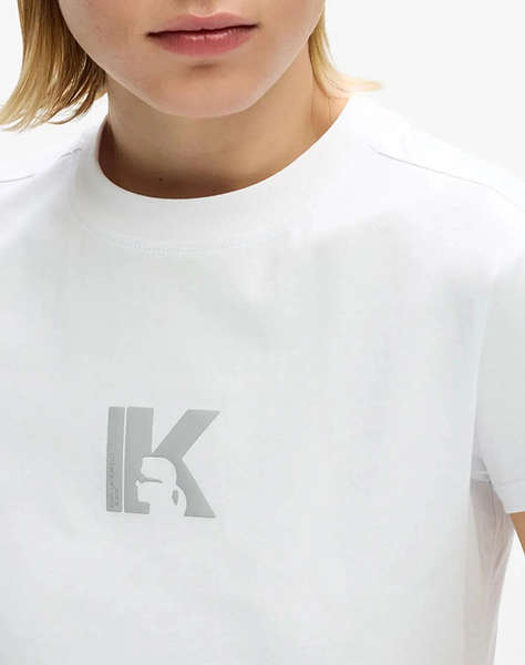 KARL LAGERFELD JEANS KLJ SLIM SS K LOGO TEE