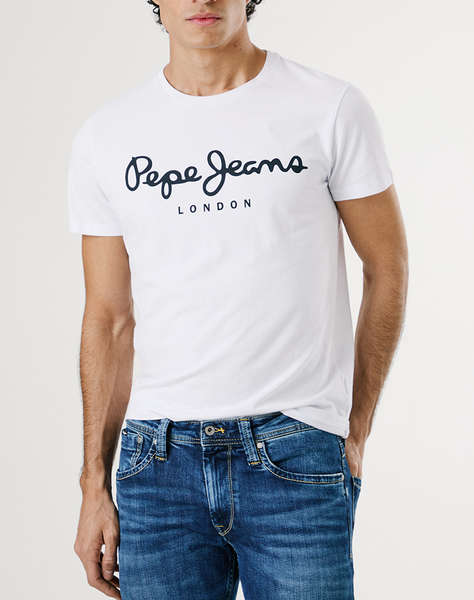 PEPE JEANS NOS DROP 2A ORIGINAL STRETCH N МЪЖКА ТЕНИСКА