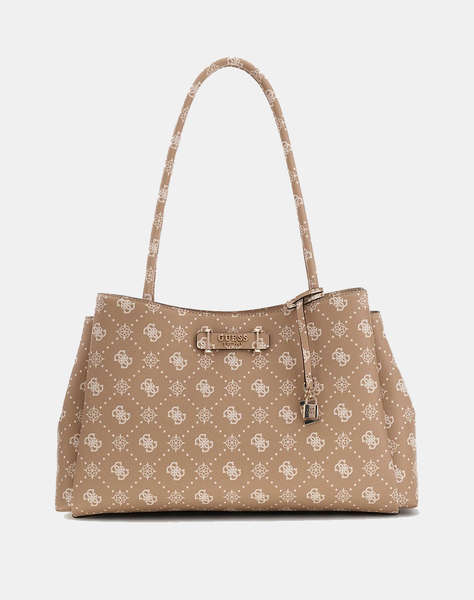 GUESS CARRIE LOGO GRLFRND CARRYALL ДАМСКА ЧАНТА