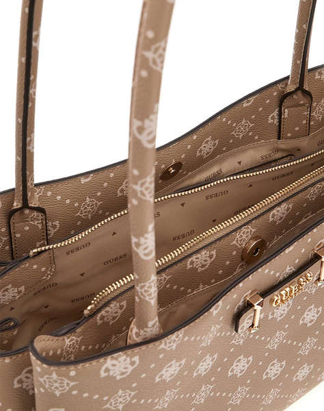 GUESS CARRIE LOGO GRLFRND CARRYALL ДАМСКА ЧАНТА